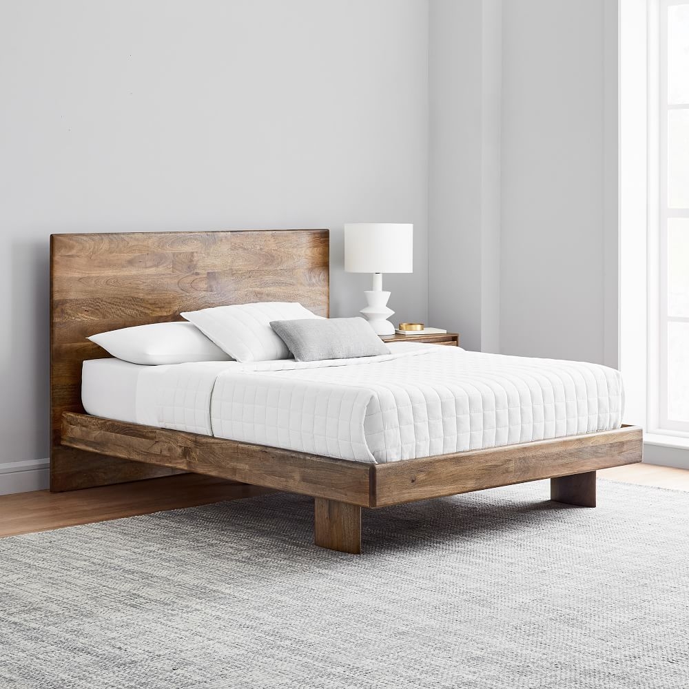 Anton solid shop wood bed