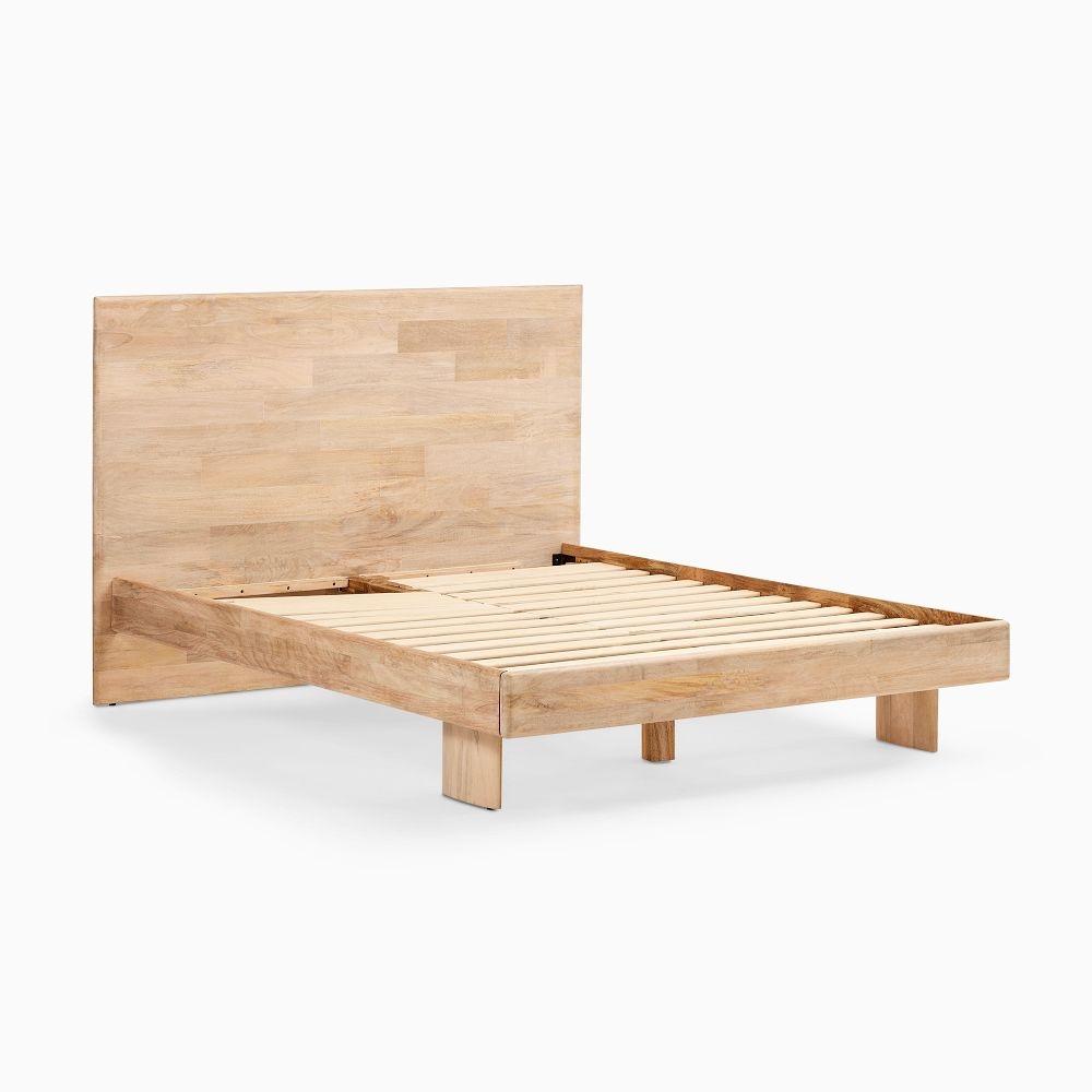 Buy online Anton Solid Wood Bed now West Elm Kuwait Kuwait