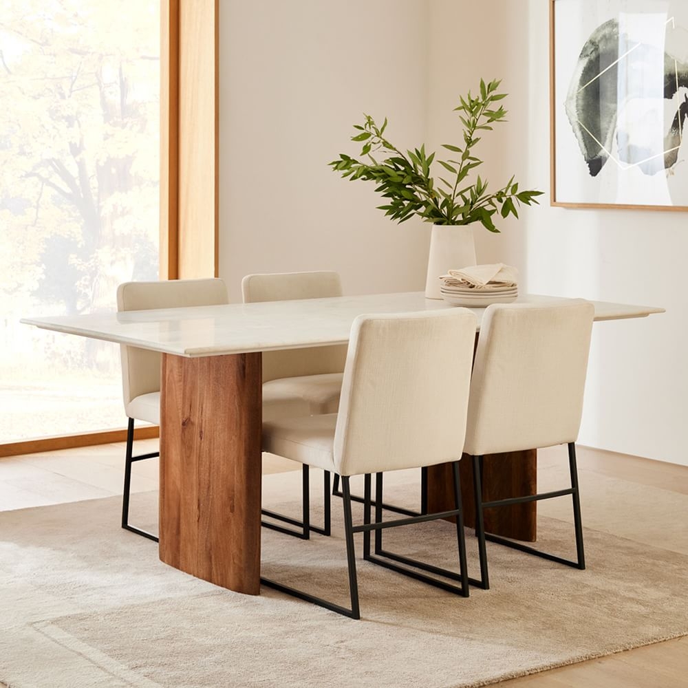 Anton wood deals dining table