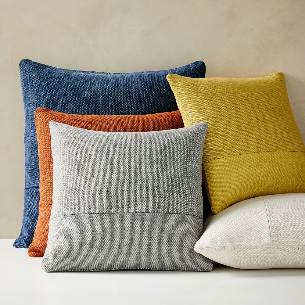 Buy online Cotton Canvas Pillow Covers now West Elm Kuwait Kuwait