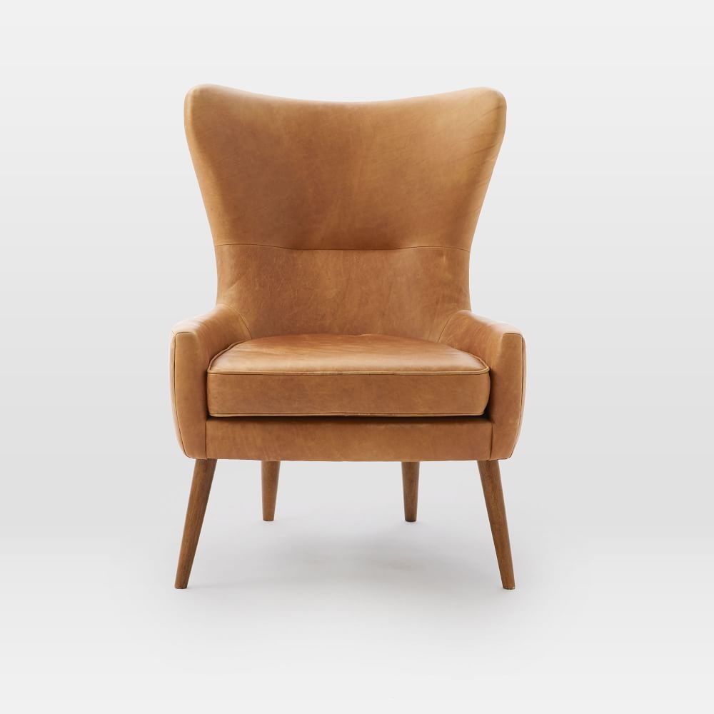 West elm erik shop wing chair review