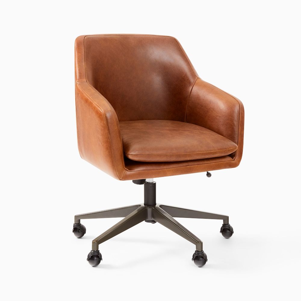 Leather hotsell office chair