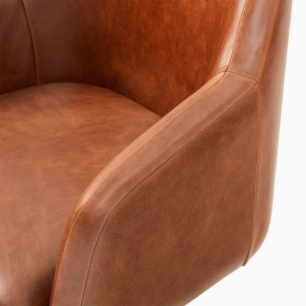 Helvetica leather office clearance chair