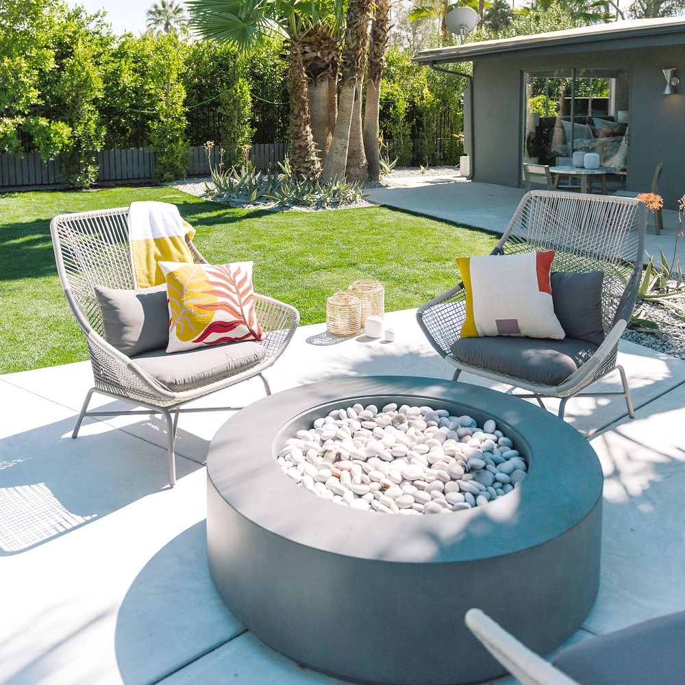 Small outdoor chair pads shop