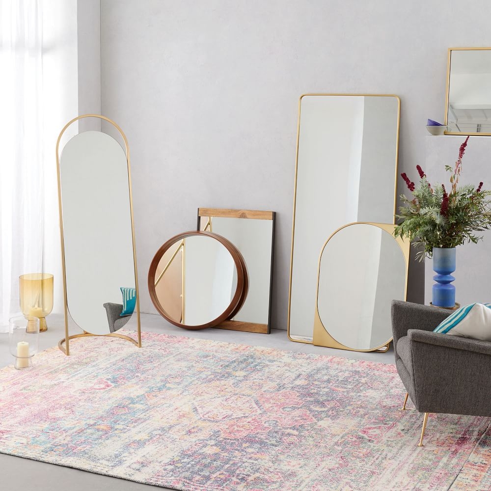 Industrial wall deals mirror