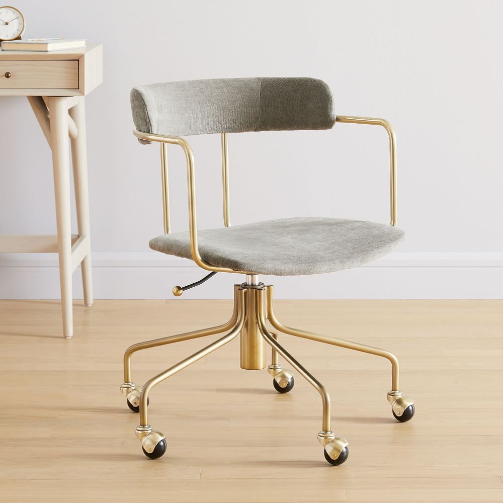 West elm finley online swivel office chair