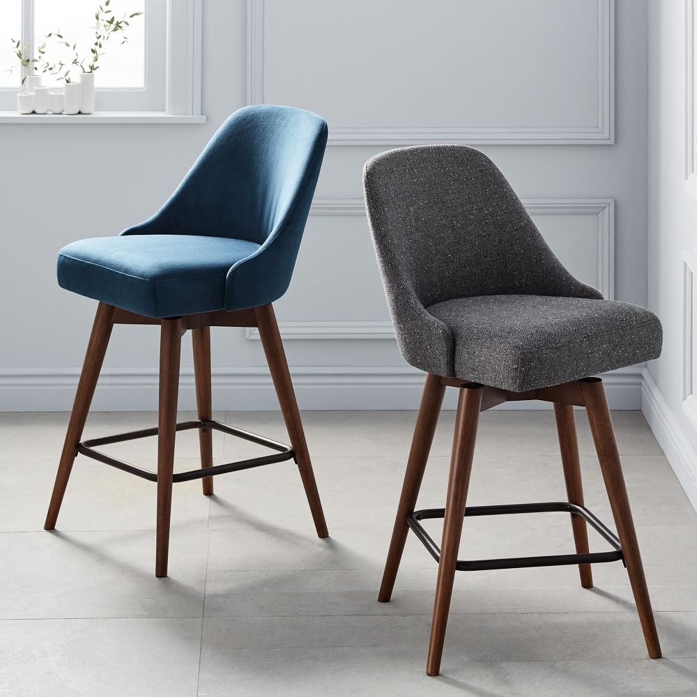 West elm mid century counter deals stool