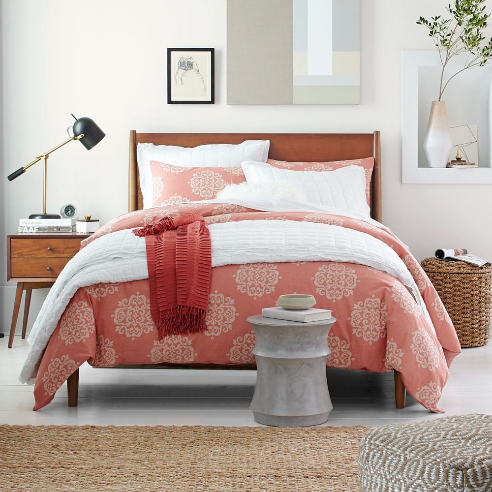 West elm mid century acorn sale bed