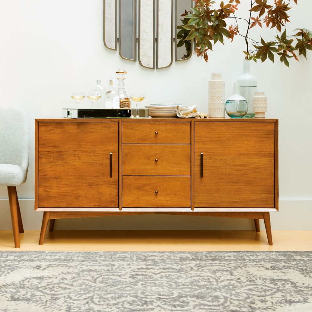 Buy online Mid Century Buffet Acorn now West Elm Kuwait Kuwait