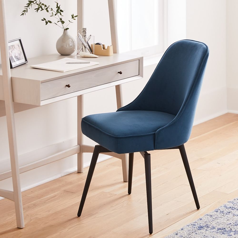 West elm mid century swivel outlet chair