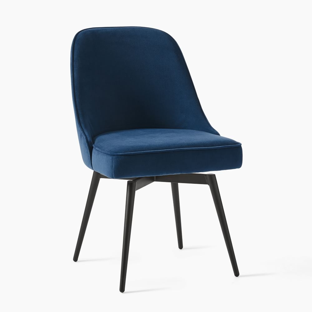 Mid century swivel on sale chair west elm