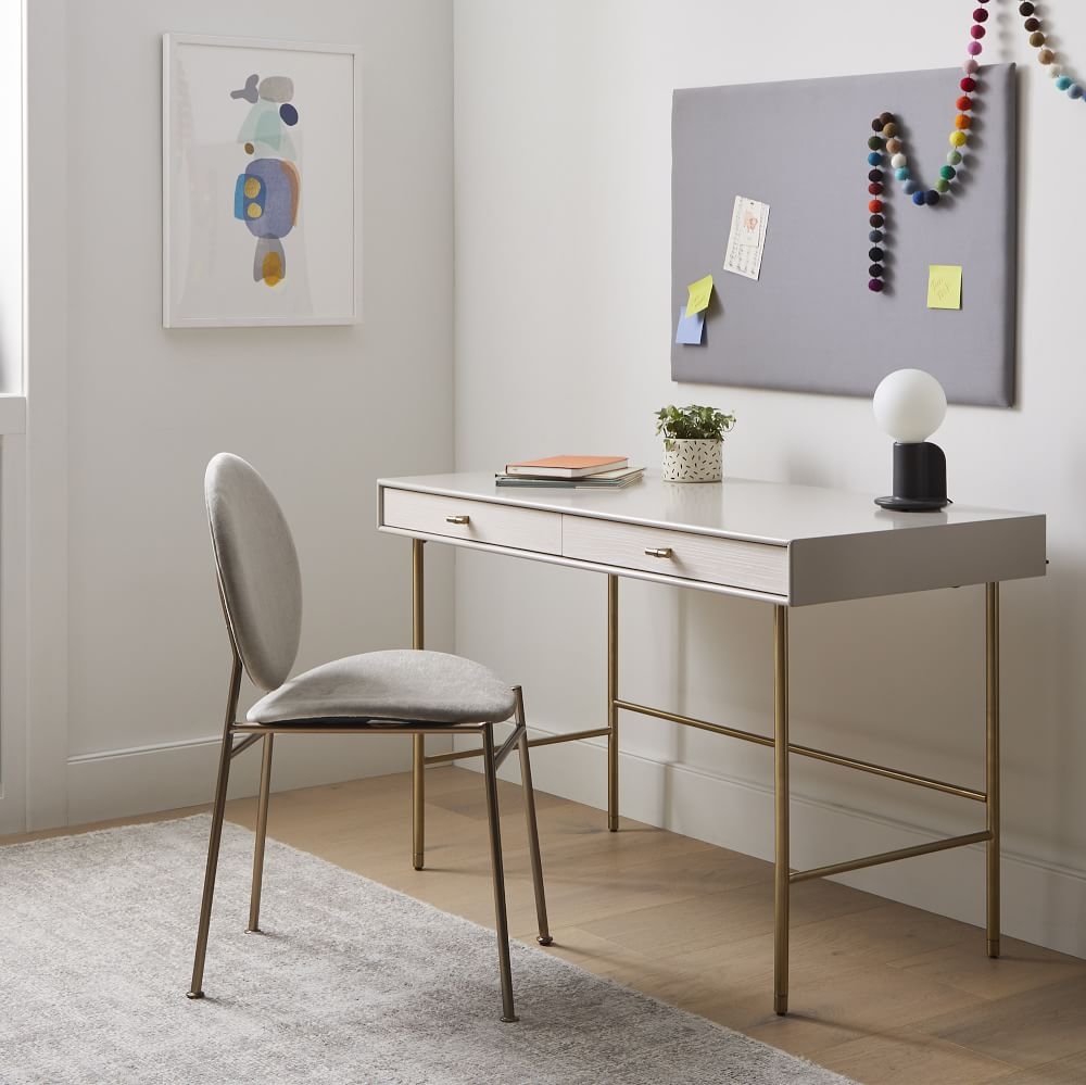 Buy online Modernist Wood Lacquer Desk Winter Wood now West