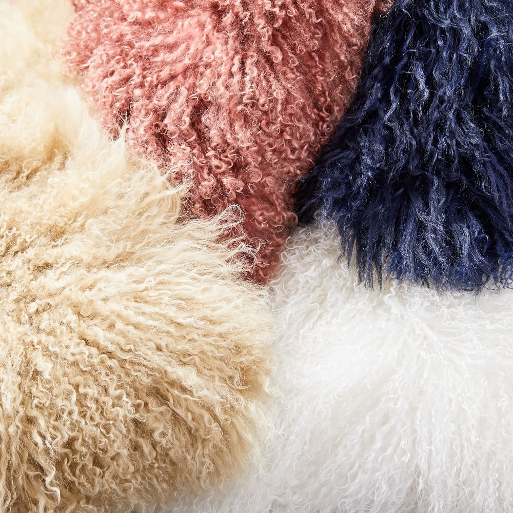 Buy online Mongolian Lamb Pillow Covers now West Elm Kuwait Kuwait
