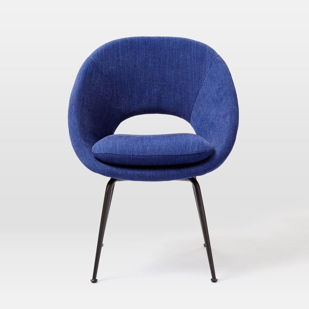 Buy online Orb Upholstered Dining Chair now West Elm Kuwait Kuwait