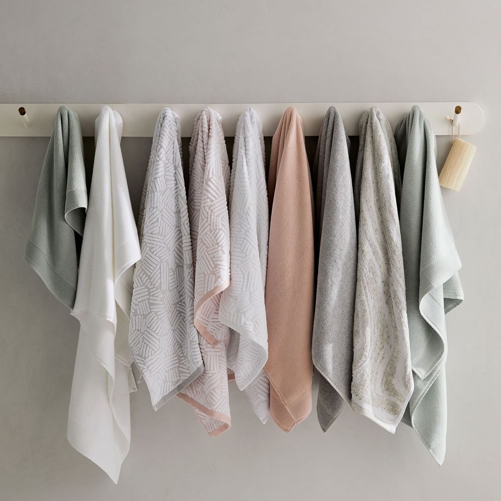 Buy online Organic Luxe Fibrosoft Towels now West Elm Kuwait Kuwait