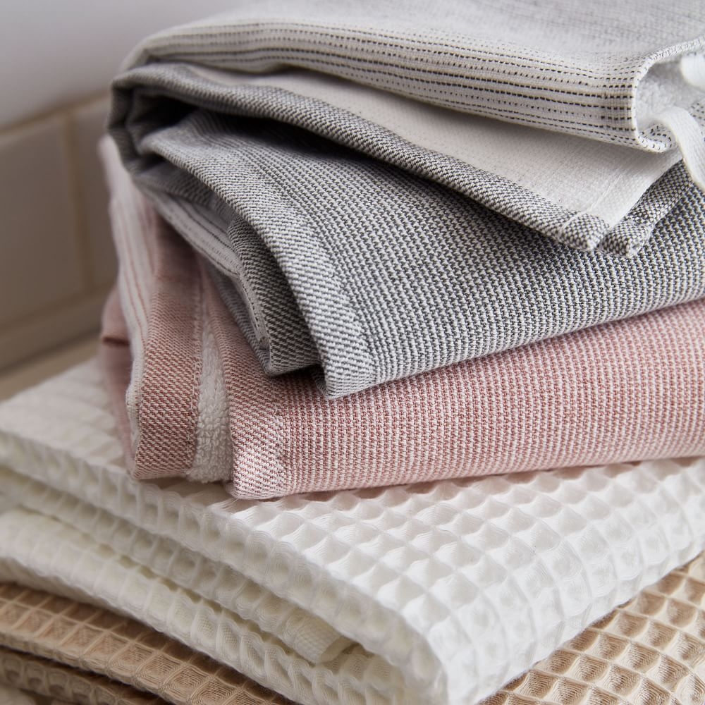 Organic cotton waffle towels outlet