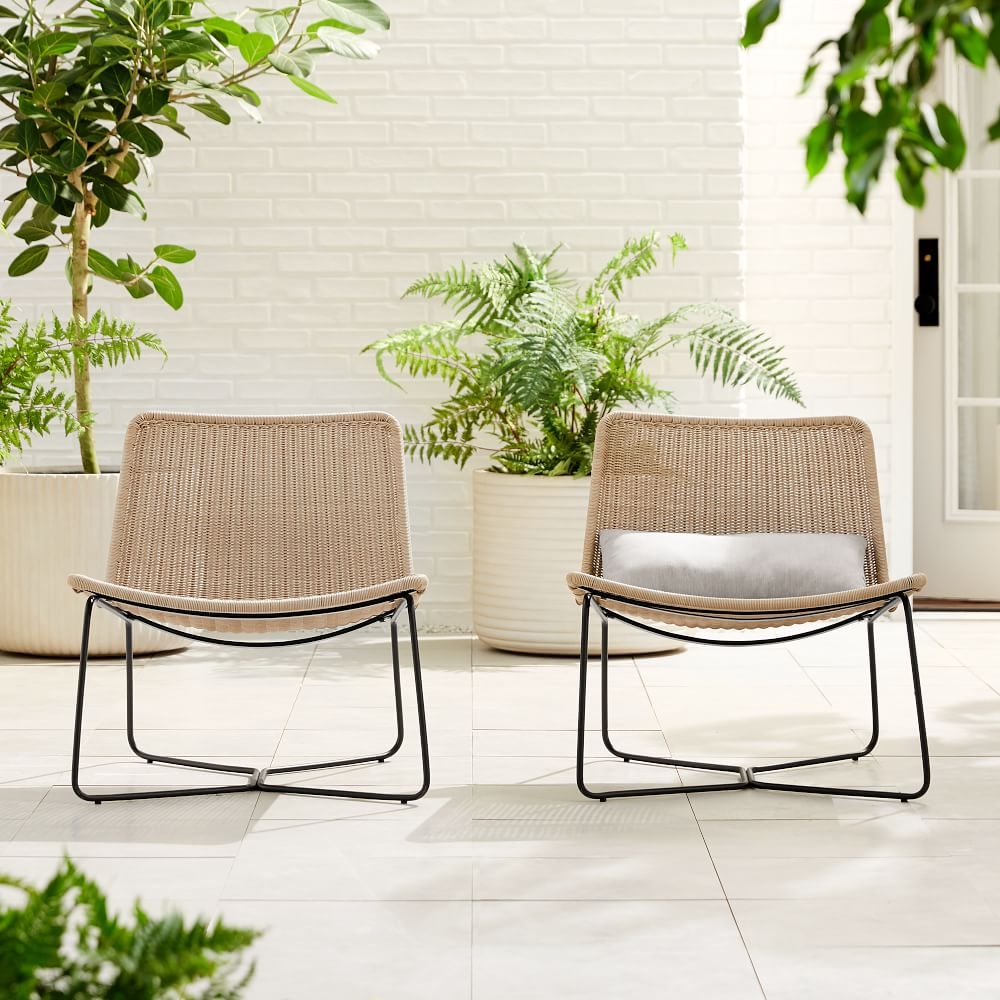 West elm sales lounge chair outdoor