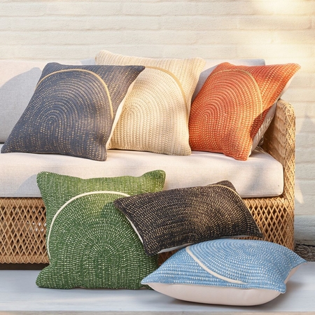 Shop Outdoor Cushions online in Kuwait city Jahra West Elm Kuwait