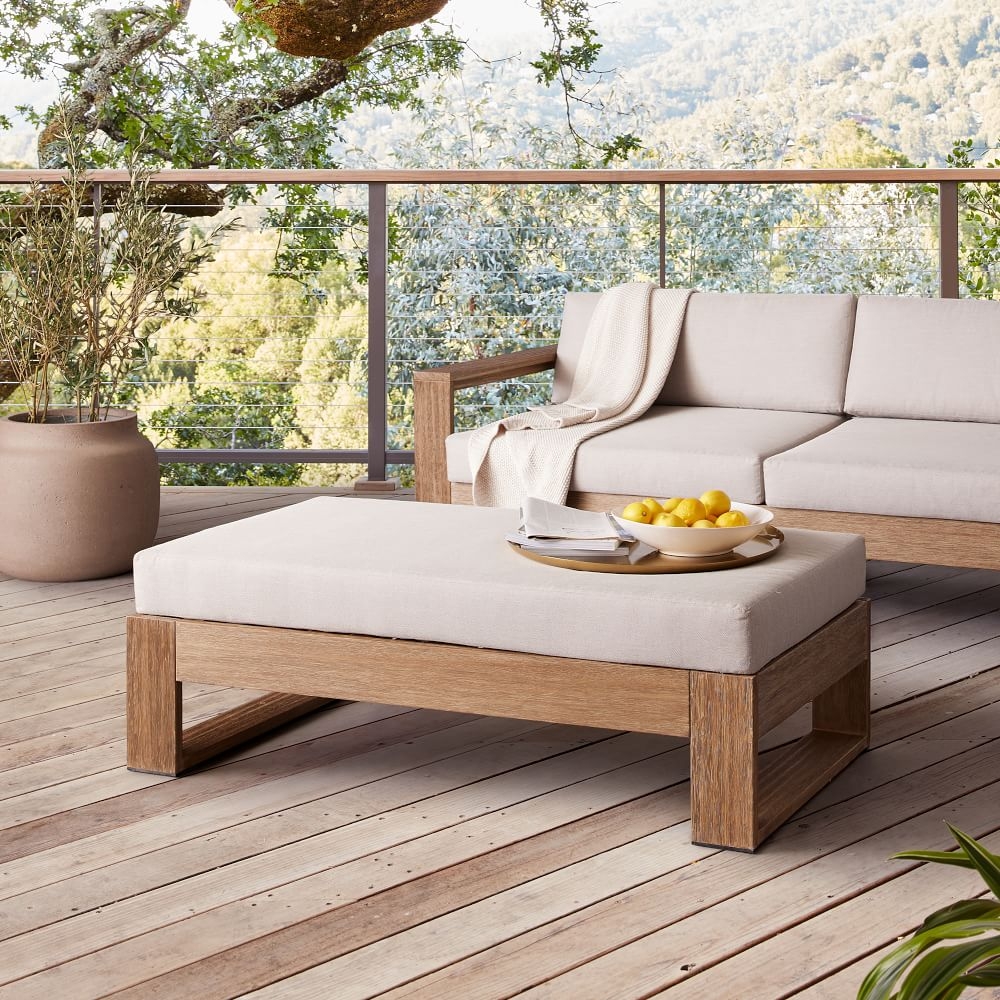West elm discount outdoor ottoman