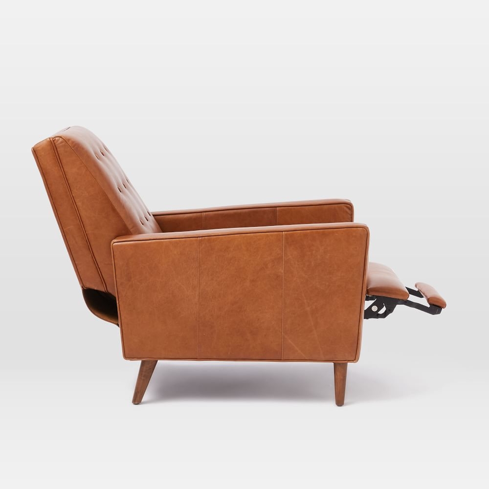 Mid century cheap modern sofa recliner