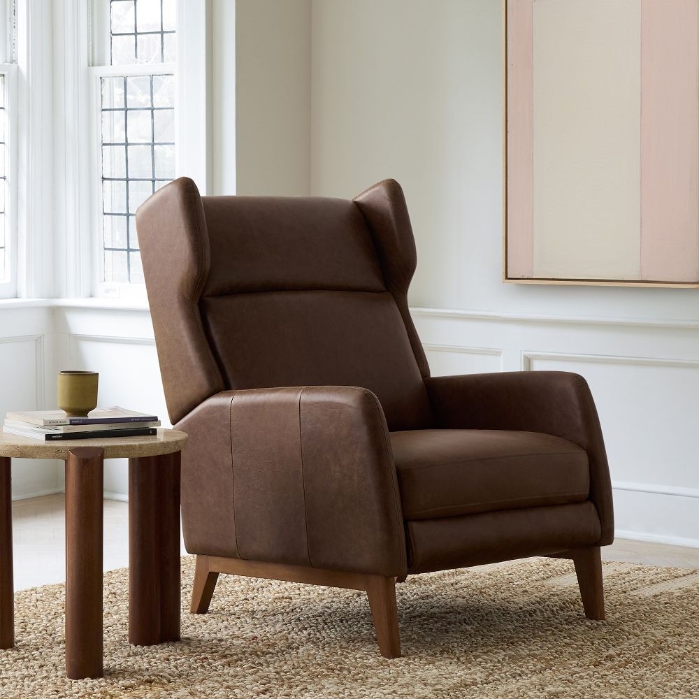 West elm new arrivals ryder leather chair