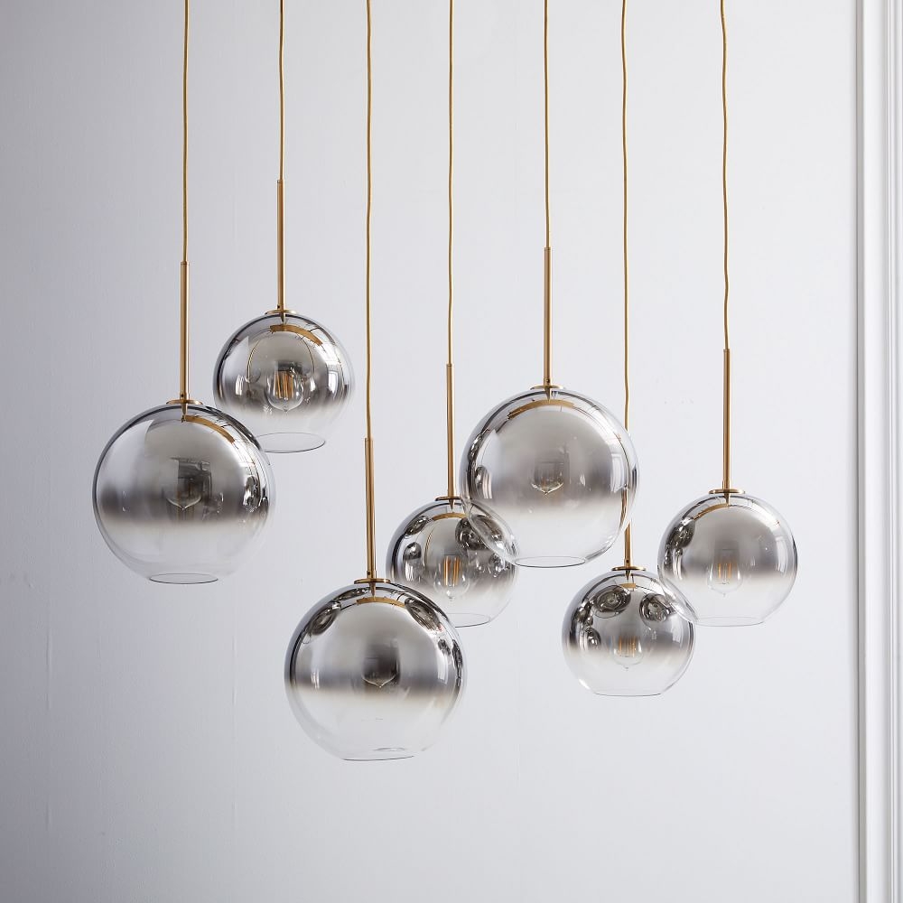 West elm 7 shop globe chandelier