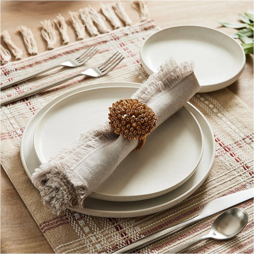 Starburst shop napkin ring