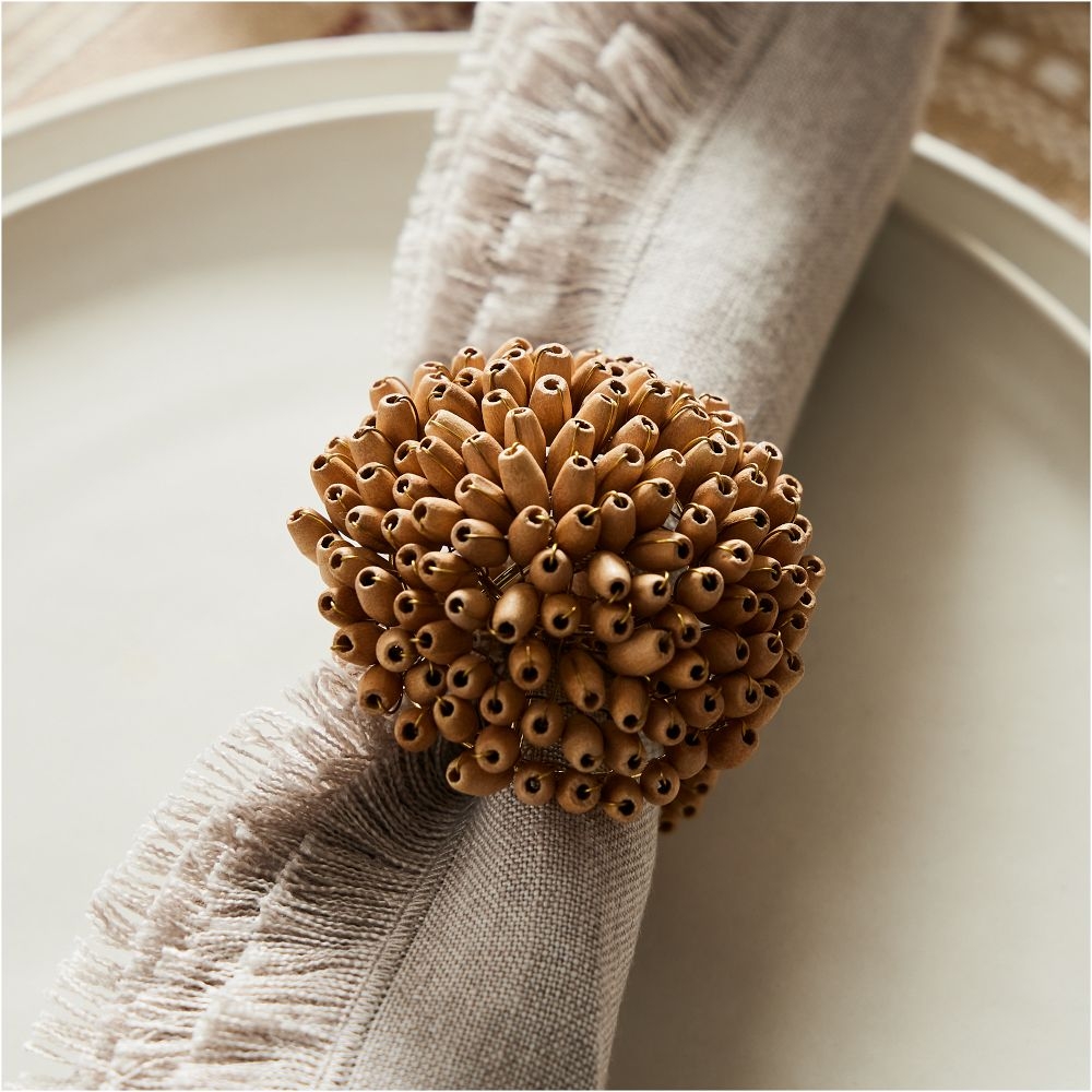 Starburst outlet napkin ring