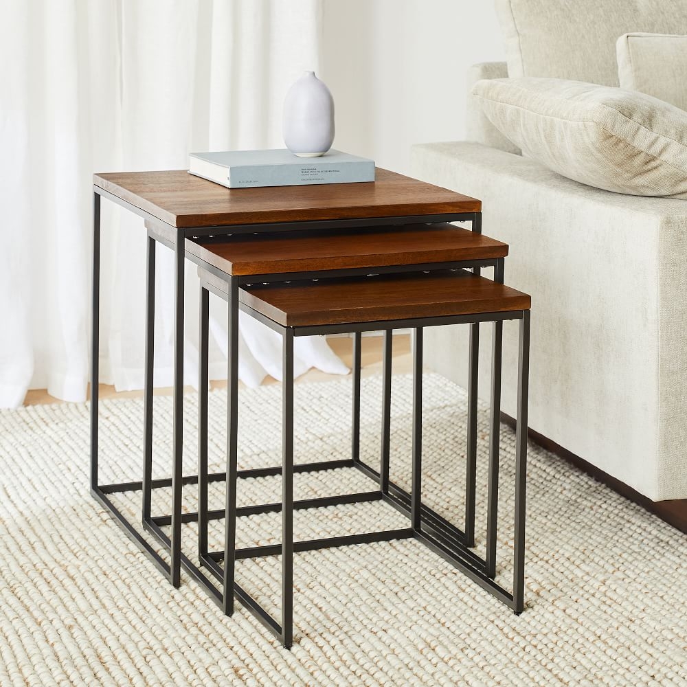 Set of 3 tables best sale nest of tables