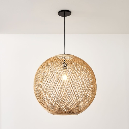 Buy online Wicker Globe Pendant now West Elm Kuwait Kuwait