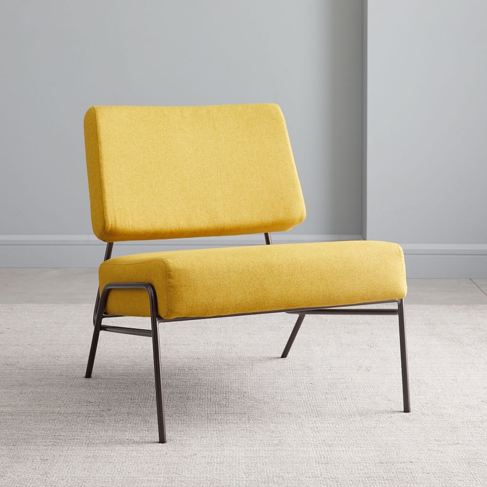 Buy online Wire Frame Slipper Chair now West Elm Kuwait Kuwait