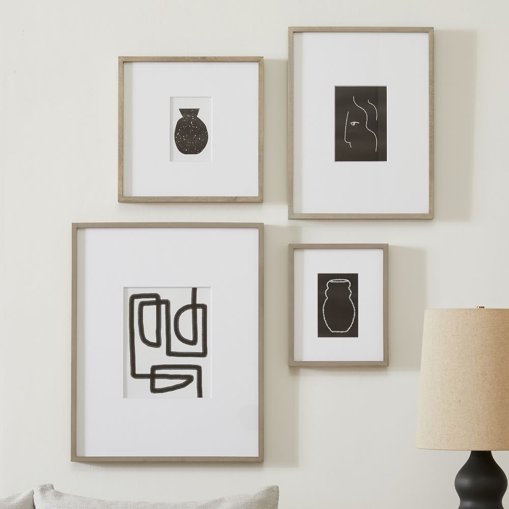 Buy online Wood Gallery Frames - Gray Wash now